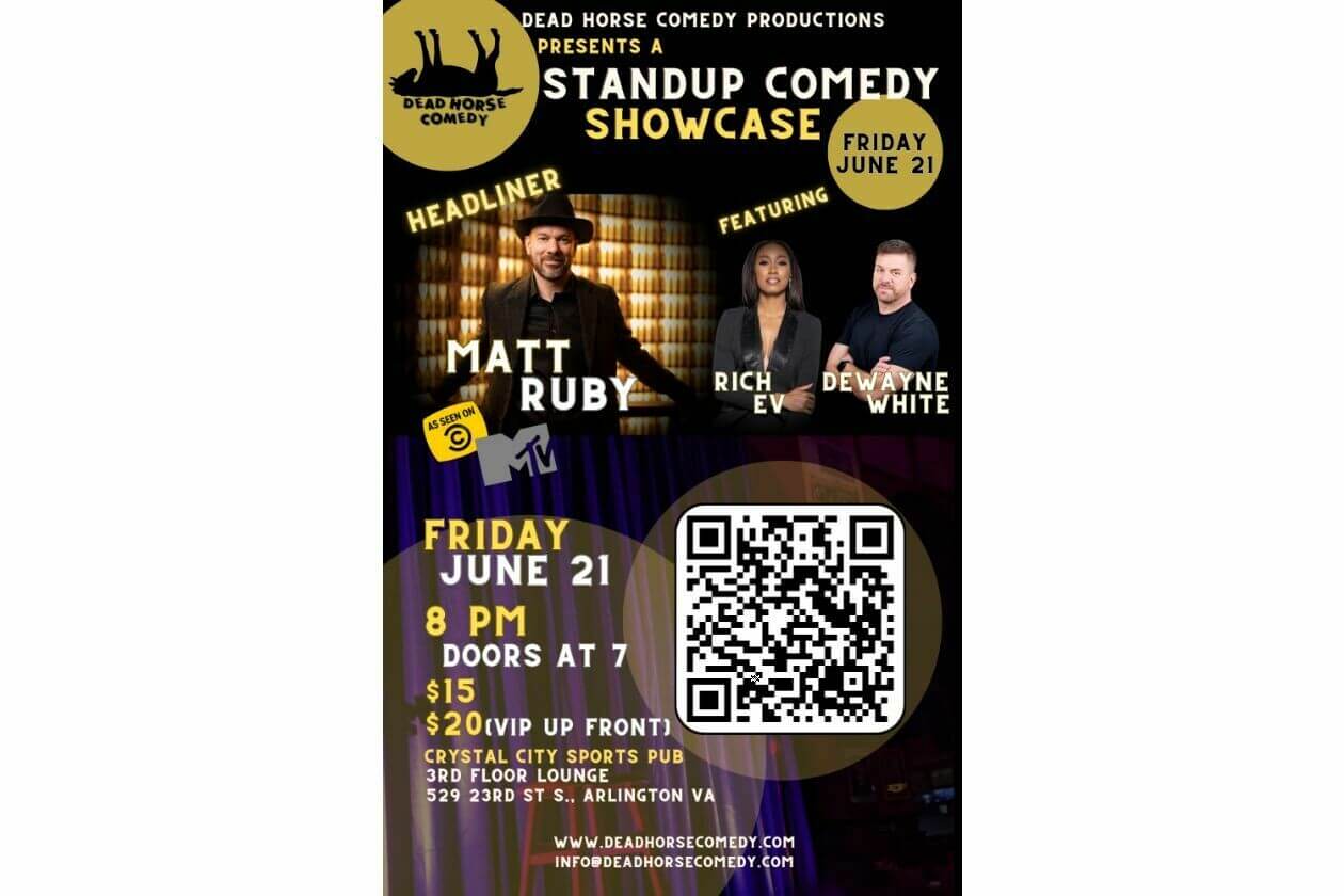 Live Standup Comedy Show Starring Matt Ruby (Comedy Central, MTV) - Vimarsana News